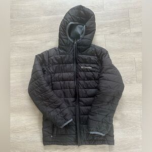 Boys (unisex) Black Columbia coat